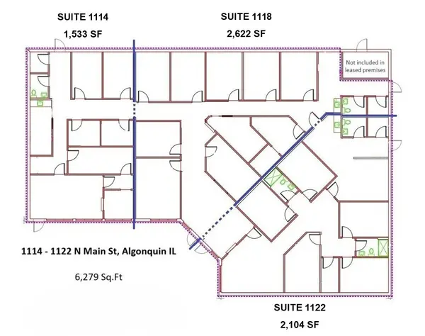 1114 N Main ST #1114-1130, Algonquin, IL 60102
