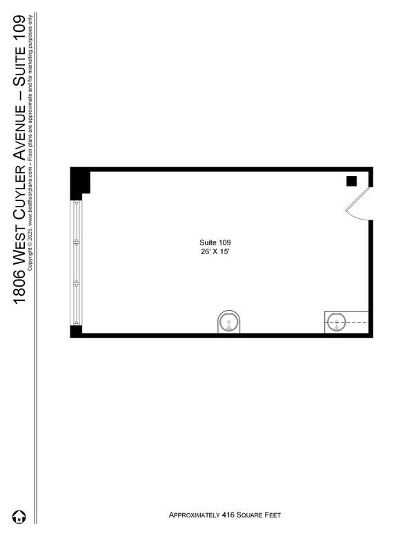 1806 W Cuyler AVE #109, Chicago, IL 60613