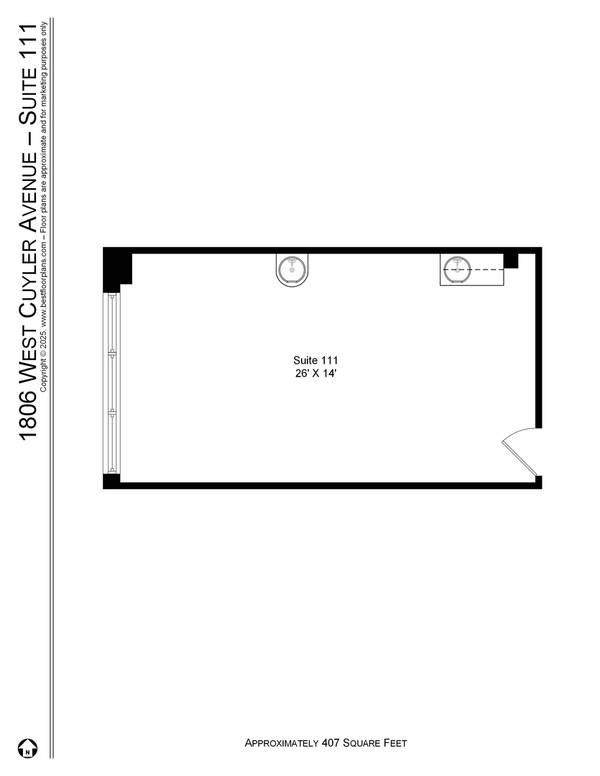 1806 W Cuyler AVE #111, Chicago, IL 60613