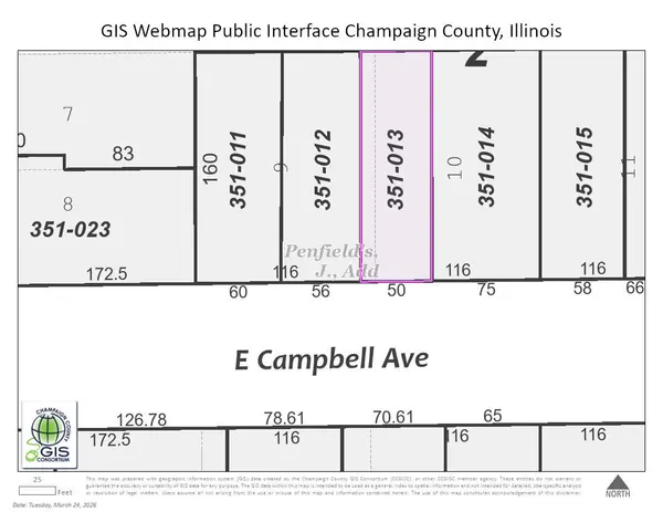 325 E Campbell AVE, Rantoul, IL 61866
