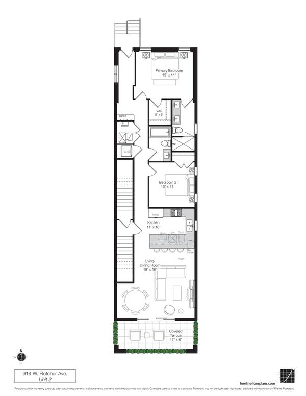 914 W Fletcher ST #2, Chicago, IL 60657