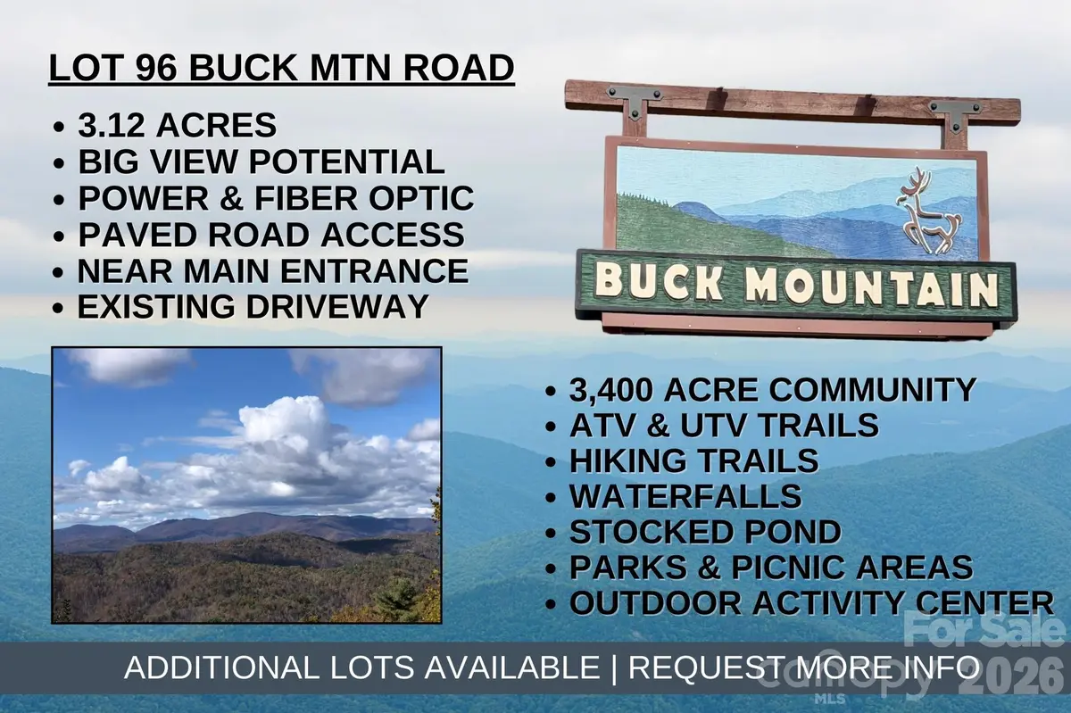 TBD Buck Mountain RD #96, Purlear, NC 28665