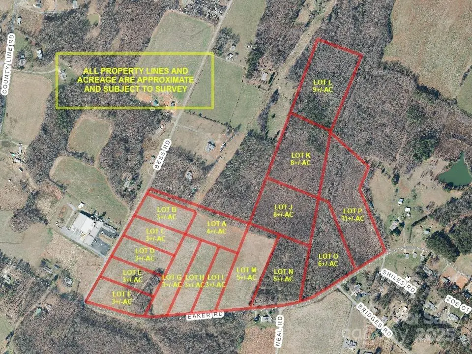 8.94+/-AC Bess RD #LOT L, Bessemer City, NC 28016