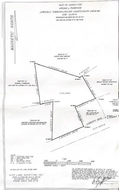 000 Lancaster HWY, Chester, SC 29706