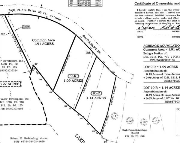 Lot 9R Eagle Pointe DR, Norwood, NC 28128