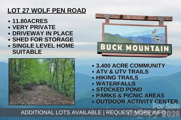 TBD Wolf Pen RD #27, Purlear, NC 28665