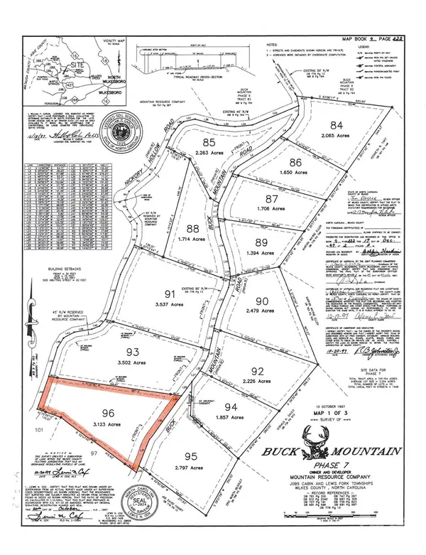 TBD Buck Mountain RD #96, Purlear, NC 28665