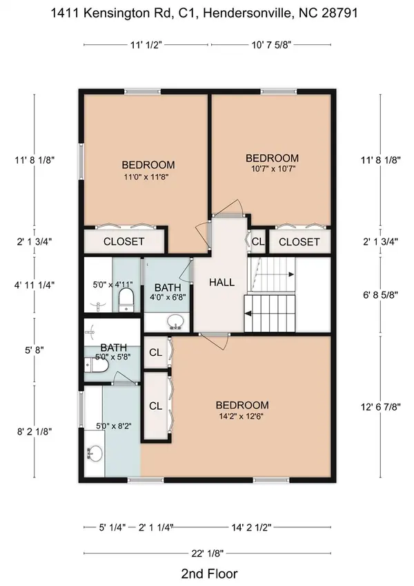 1411 Kensington RD, Hendersonville, NC 28791