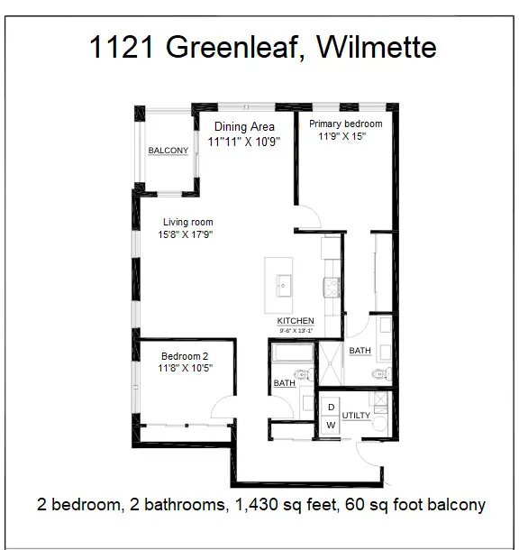 1121 Greenleaf AVE #304, Wilmette, IL 60091