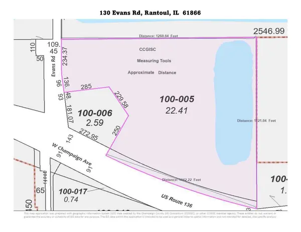 130 EVANS RD, Rantoul, IL 61866