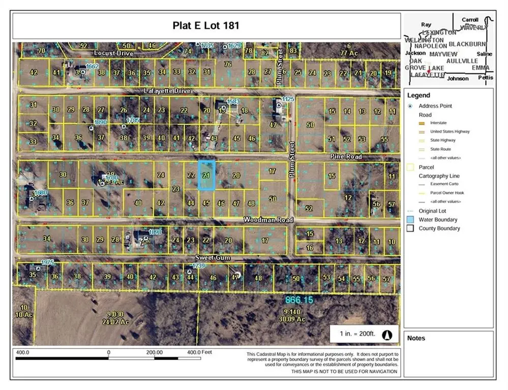 Plat E Lot 181 Pine RD, Odessa, MO 64076