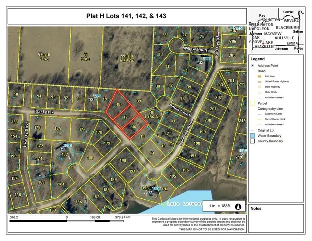 Plat H Lot 141,142&143 Black Oak N/A, Odessa, MO 64076