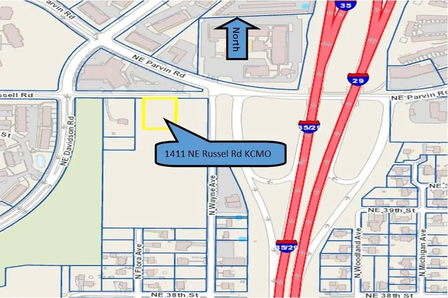 1411 NE Russell RD, Kansas City, MO 64116