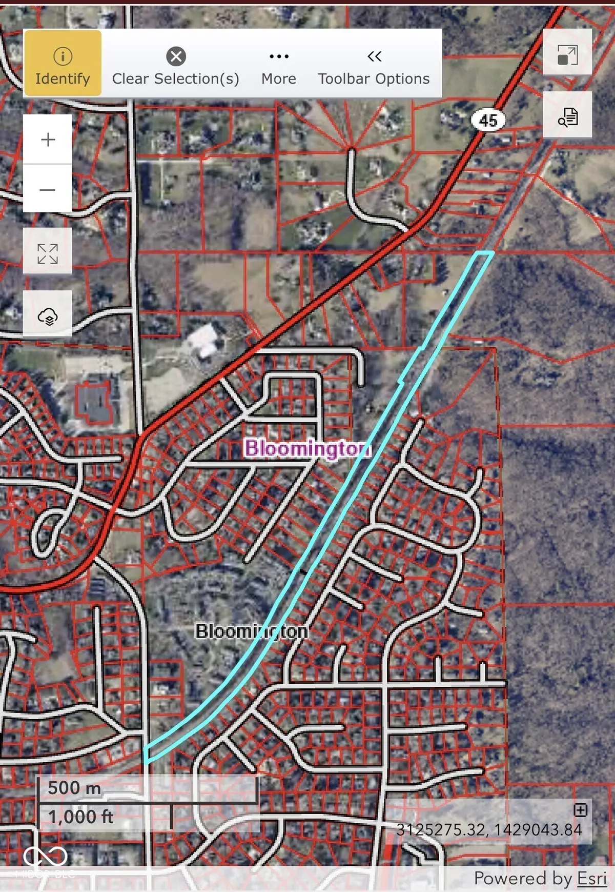xxxx Smith North RD, Bloomington, IN 47408