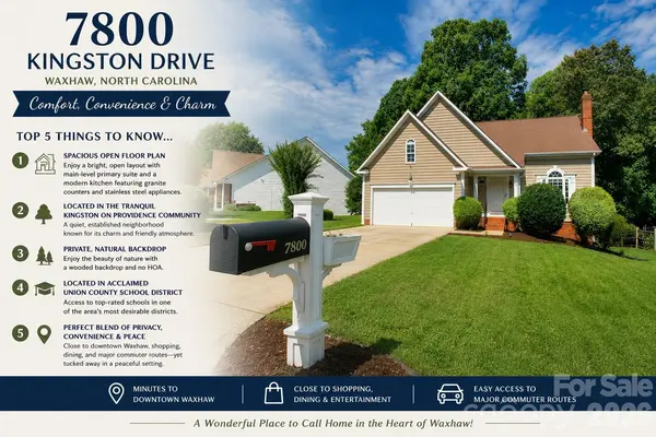 7800 Kingston DR, Waxhaw, NC 28173