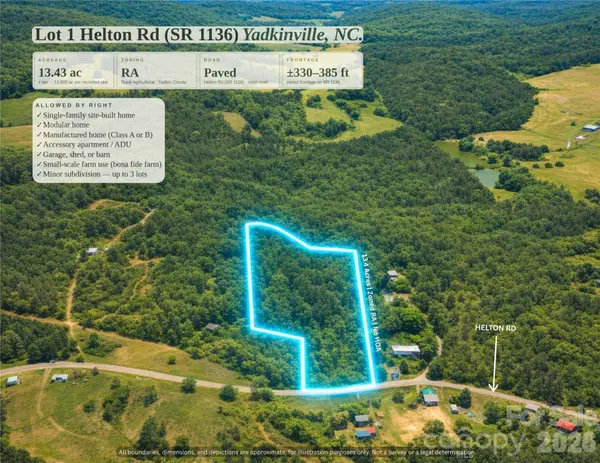 00-00 Helton RD #LOT # 1, Yadkinville, NC 27055