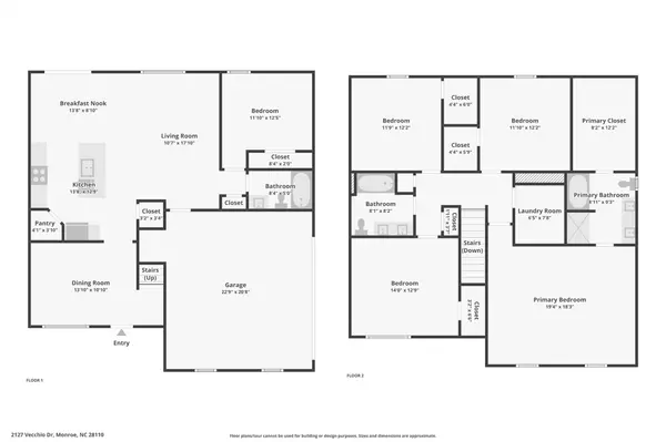 2127 Vecchio DR, Monroe, NC 28110