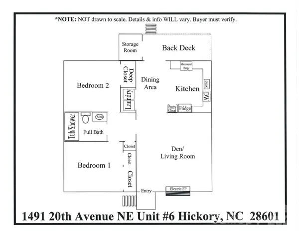 1491 20th AVE NE #6, Hickory, NC 28601