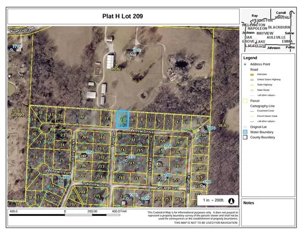 Plat H Lot 209 Willow DR, Odessa, MO 64076