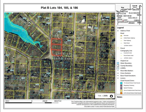 Plat B Lot 184,185&186 Lafayette DR, Odessa, MO 64076