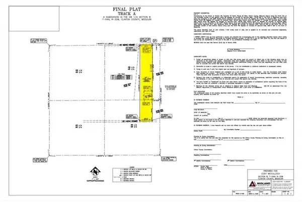11.63 Ac m/l SW 225th ST, Plattsburg, MO 64477