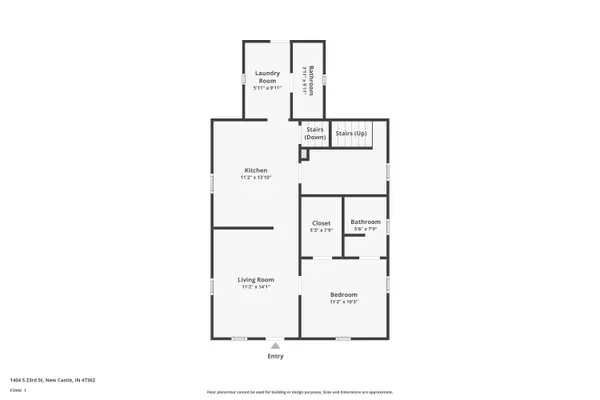 1404 S 23rd ST, New Castle, IN 47362