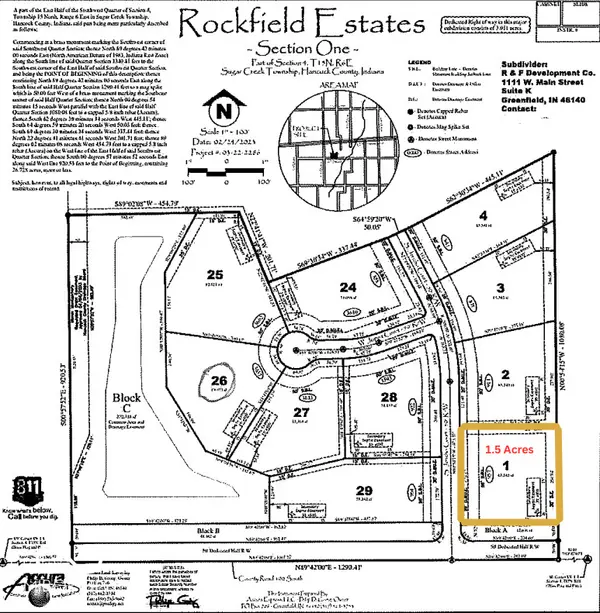Lot 1 Rockfield Estates, Greenfield, IN 46140