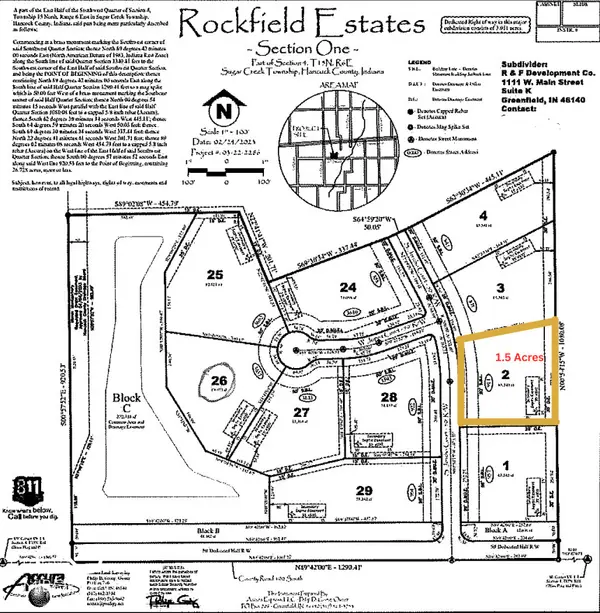 Lot 2 RockField Estates ST, Greenfield, IN 46140