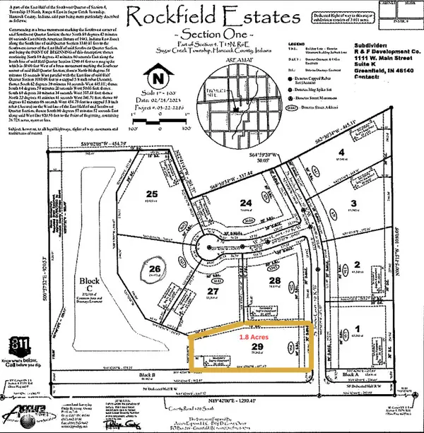 Lot 29 Rockfield Estates, Greenfield, IN 46140