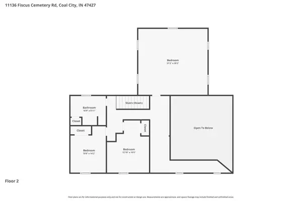 11136 Fiscus Cemetery RD, Coal City, IN 47427