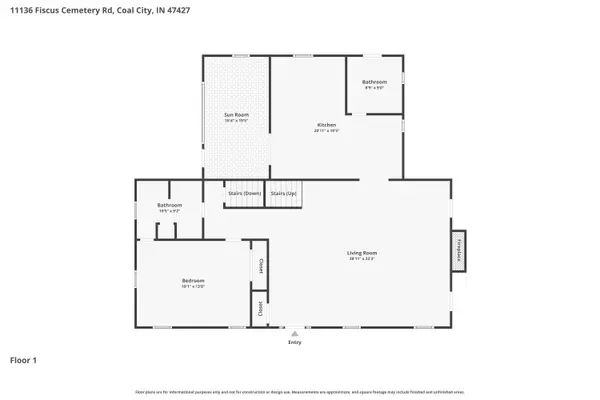 11136 Fiscus Cemetery RD, Coal City, IN 47427