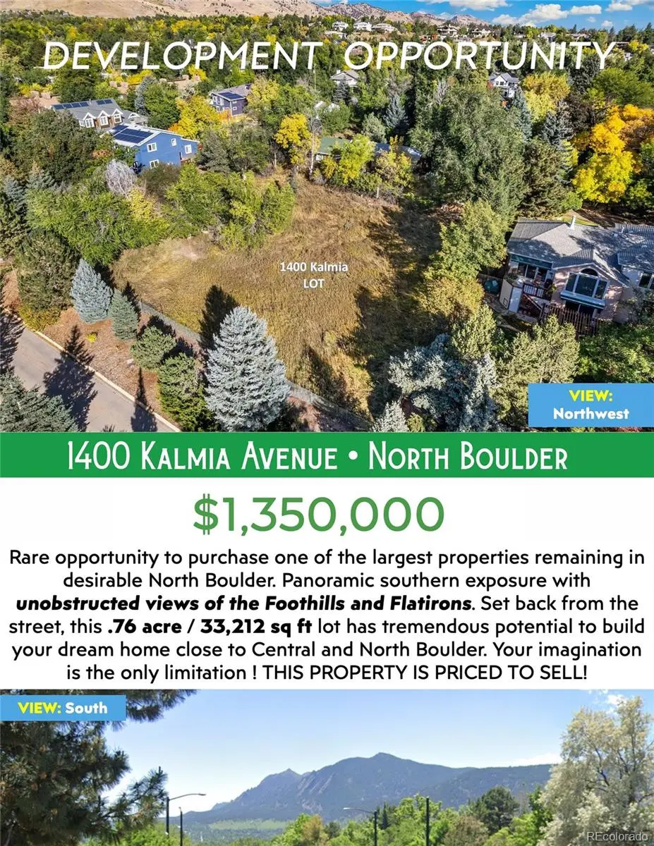 1400 Kalmia AVE, Boulder, CO 80304