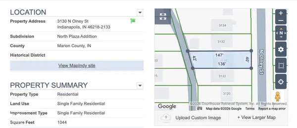 3130 N Olney ST, Indianapolis, IN 46218