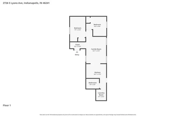 2726 S Lyons AVE, Indianapolis, IN 46241