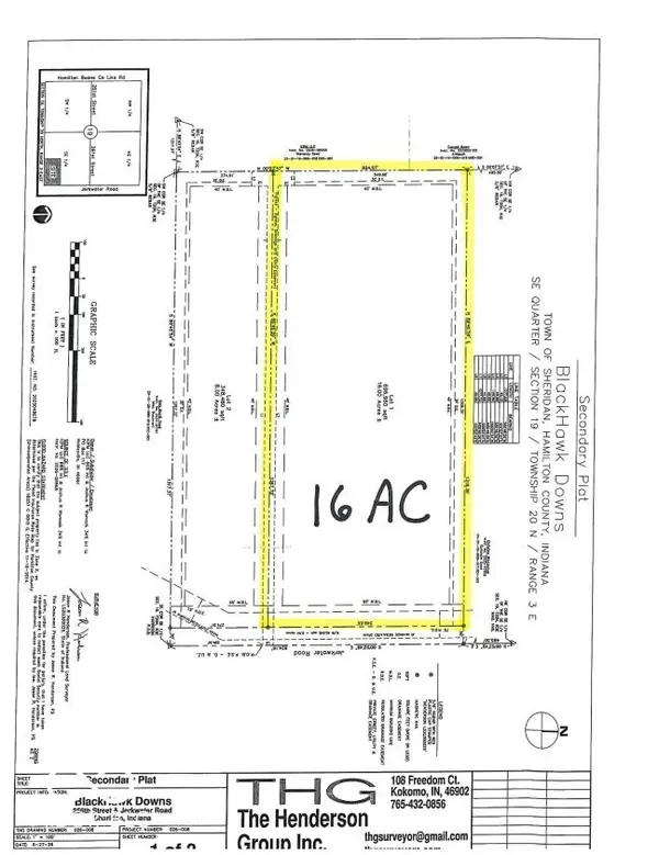 0 (16 Acres) Jerkwater RD, Sheridan, IN 46069