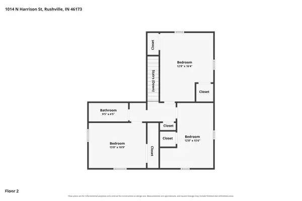 1014 N Harrison ST, Rushville, IN 46173