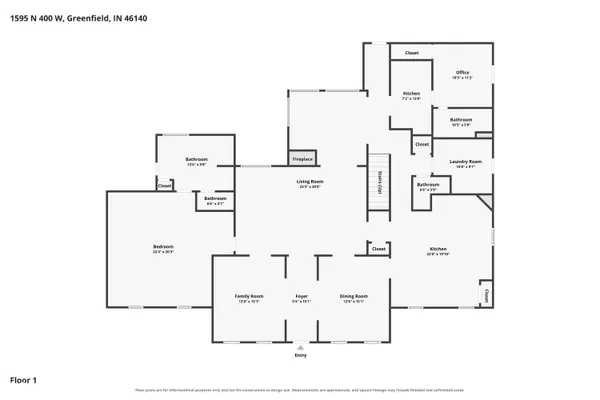 1595 N 400 W, Greenfield, IN 46140
