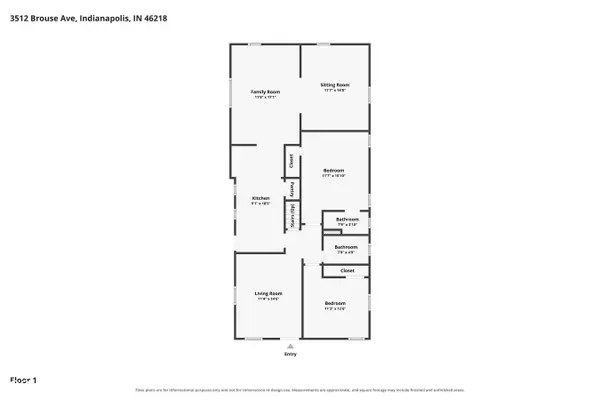 3512 Brouse AVE, Indianapolis, IN 46218