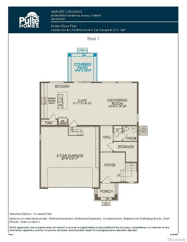 25240 E Pacific AVE, Aurora, CO 80018