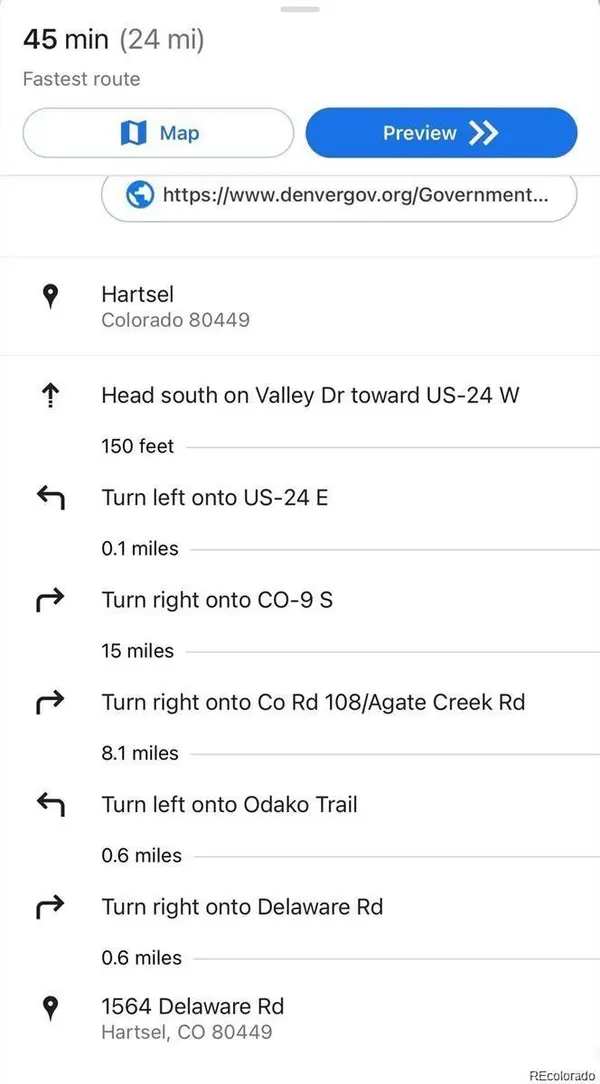 1564 Delaware RD, Hartsel, CO 80449