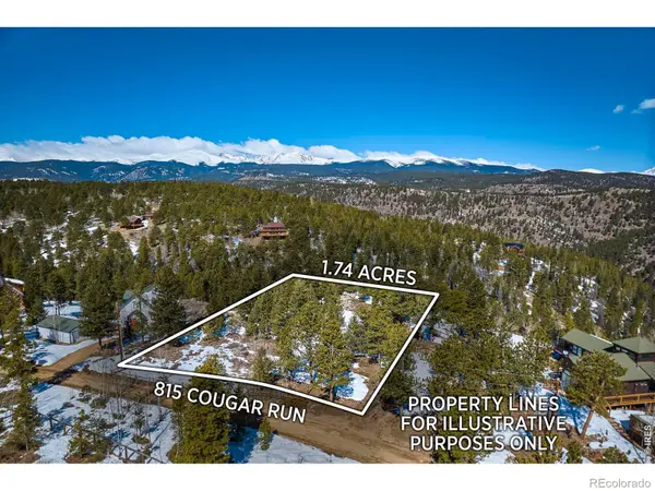 815 Cougar RUN, Nederland, CO 80466
