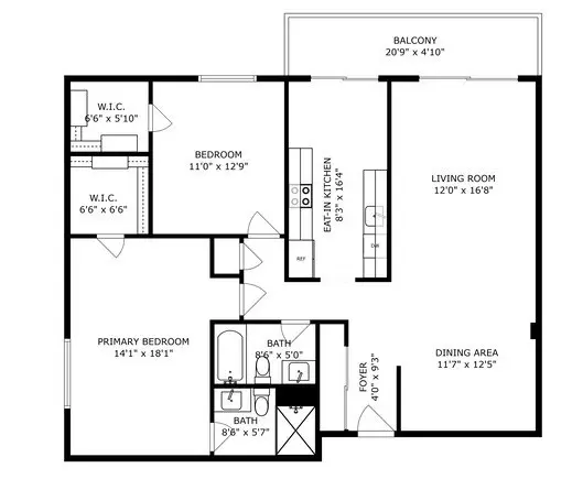 711 S River RD S #508, Des Plaines, IL 60016