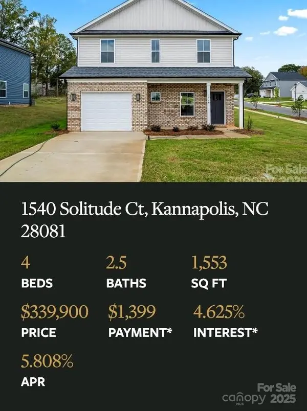 1540 Solitude CT, Kannapolis, NC 28081