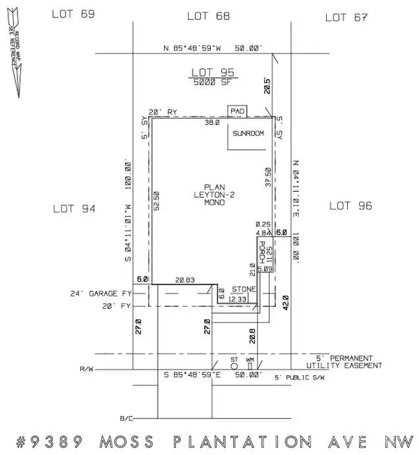 9389 Moss Plantation AVE NW, Concord, NC 28027