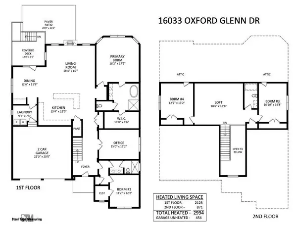 16033 Oxford Glenn DR, Huntersville, NC 28078