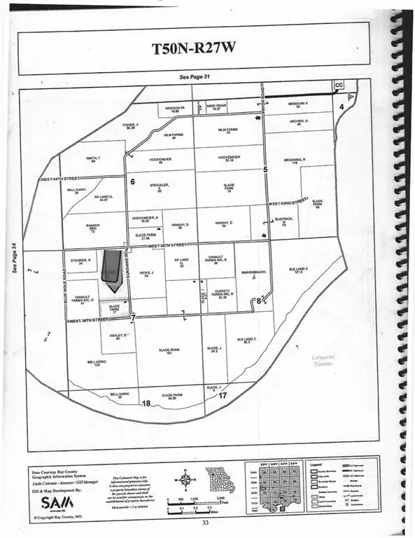 W 36th and Blue Hole RD, Henrietta, MO 64036