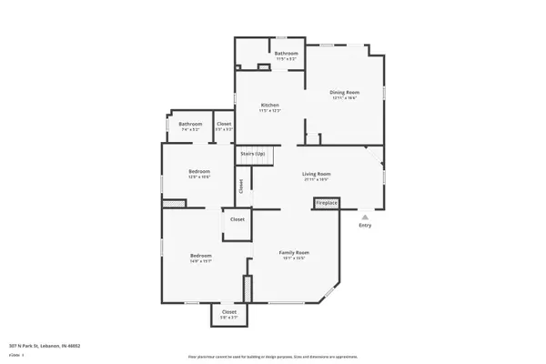 307 N Park ST, Lebanon, IN 46052