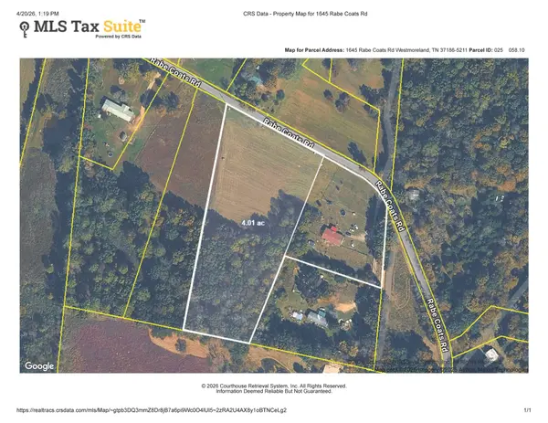 0 Rabe Coats Rd, Westmoreland, TN 37186
