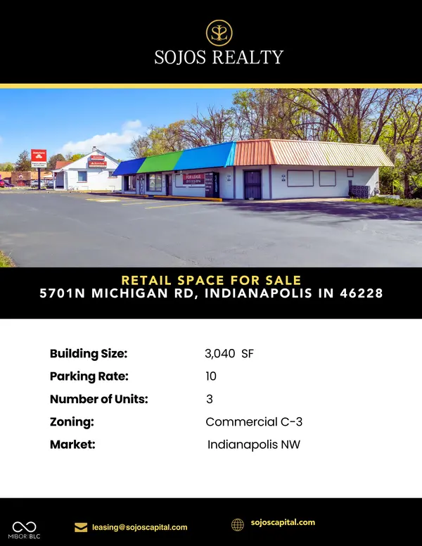5701 Michigan RD, Indianapolis, IN 46228