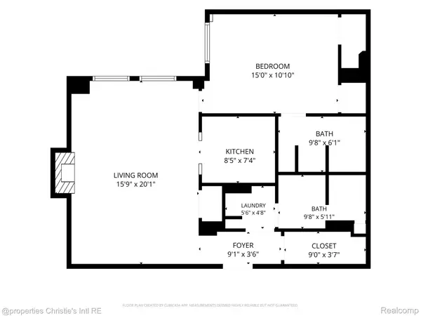 15 E Kirby ST #1107, Detroit, MI 48202